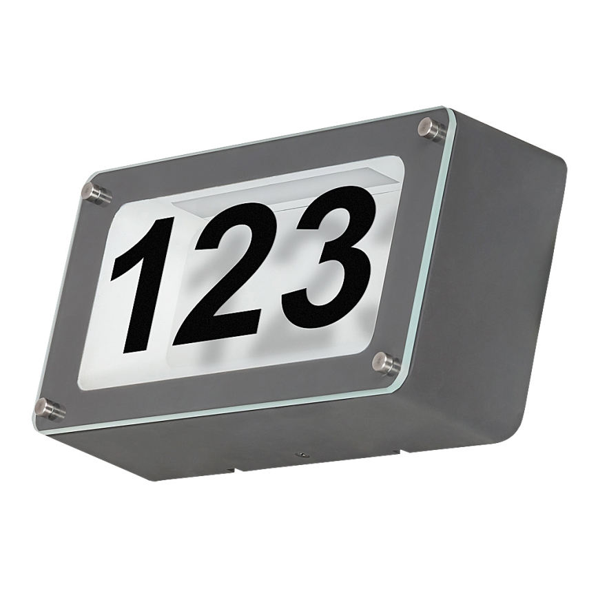 Rabalux - Aplique LED exterior 1xLED/12W IP54