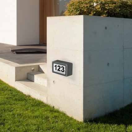 Rabalux - Aplique LED exterior 1xLED/12W IP54