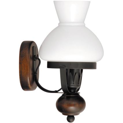 Rabalux - Tulipa de repuesto para lámpara de techo, lámpara de mesa y aplique de pared E27, Ø 15 cm, blanca