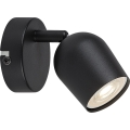 Rabalux - Aplique de pared con foco orientable 1xGU10/15W/230V negro