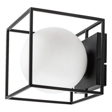 Rabalux - Aplique de pared exterior 1xE14/15W/230V IP44 negro