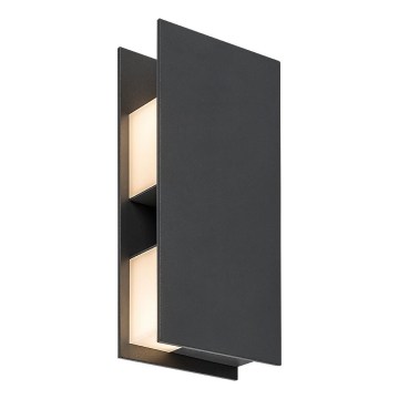 Rabalux - Aplique de pared exterior LED/13W/230V IP65 antracita
