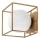 Rabalux - Aplique de pared para exteriores 1xE14/15W/230V IP44 dorado