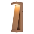 Rabalux - Aplique LED de pared exterior/13W/230V IP65 marrón