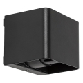 Rabalux - Aplique LED para exterior LED/10W/230V IP54 negro