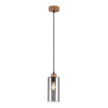 Rabalux - Lámpara colgante 1xE27/25W/230V roble