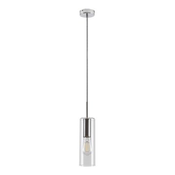 Rabalux - Lámpara colgante 1xE27/40W/230V transparente/cromo brillante