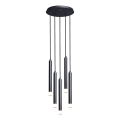 Rabalux - Lámpara colgante 5xG9/5W/230V negro