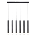Rabalux - Lámpara colgante 6xG9/5W/230V negro