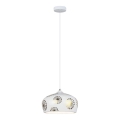 Rabalux - Lámpara colgante con cable GINGER 1xE27/60W/230V