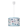 Rabalux - Lámpara colgante infantil 1xE27/40W/230V azul