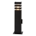 Rabalux - Lámpara de exterior con enchufe 1xE27/12W/230V IP44