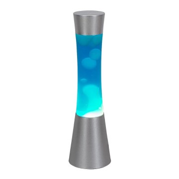 Rabalux  - Lámpara de lava MINKA 1xGY6,35/20W/230V azul