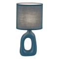 Rabalux - Lámpara de mesa 1xE14/40W/230V azul