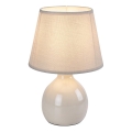 Rabalux - Lámpara de mesa 1xE14/40W/230V beige