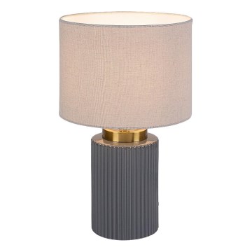 Rabalux - Lámpara de mesa 1xE14/40W/230V gris