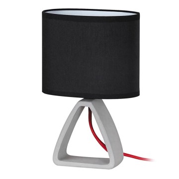 Rabalux - Lámpara de mesa 1xE14/40W/230V negro