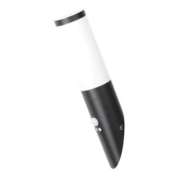 Rabalux - Lámpara de pared exterior con sensor 1xE27/25W/230V IP44