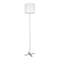 Rabalux - Lámpara de pie 1xE27/40W/230V blanco/plata