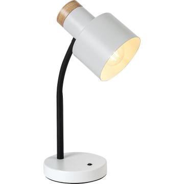 Rabalux - Lámpara de sobremesa 1xE27/20W/230V blanca