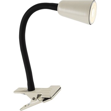 Rabalux - Lámpara de sobremesa con pinza 1xGU10/7W/230V crema