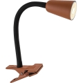 Rabalux - Lámpara de sobremesa con pinza 1xGU10/7W/230V naranja