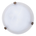 Rabalux - Lámpara de techo 1xE27/60W/230V cristal alabastrino