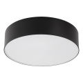 Rabalux - Lámpara de techo exterior 2xE27/9W/230V Ø 29 cm IP43 negra