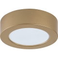 Rabalux - Lámpara de techo LED para baño LED/7W/230V Ø 12 cm IP44 dorada