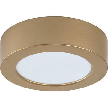Rabalux - Lámpara de techo LED para baño LED/7W/230V Ø 12 cm IP44 dorada