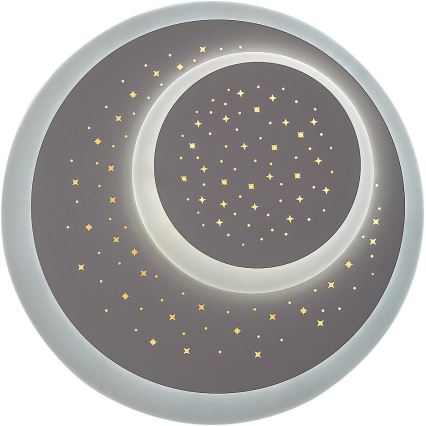 Rabalux - Lámpara de techo regulable LED/47W/230V 3000-6000K + mando a distancia Ø 48 cm