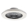 Rabalux - Lámpara de techo LED regulable con ventilador LED/48W/230V 3000-6500K + mando a distancia