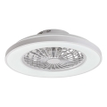 Rabalux - Lámpara de techo LED regulable con ventilador LED/48W/230V 3000-6500K + mando a distancia