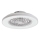 Rabalux - Lámpara de techo LED regulable con ventilador LED/48W/230V 3000-6500K + mando a distancia