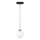 Rabalux - Lámpara LED colgante para sistema de raíles monofásico LED/5W/24V 4000K negro