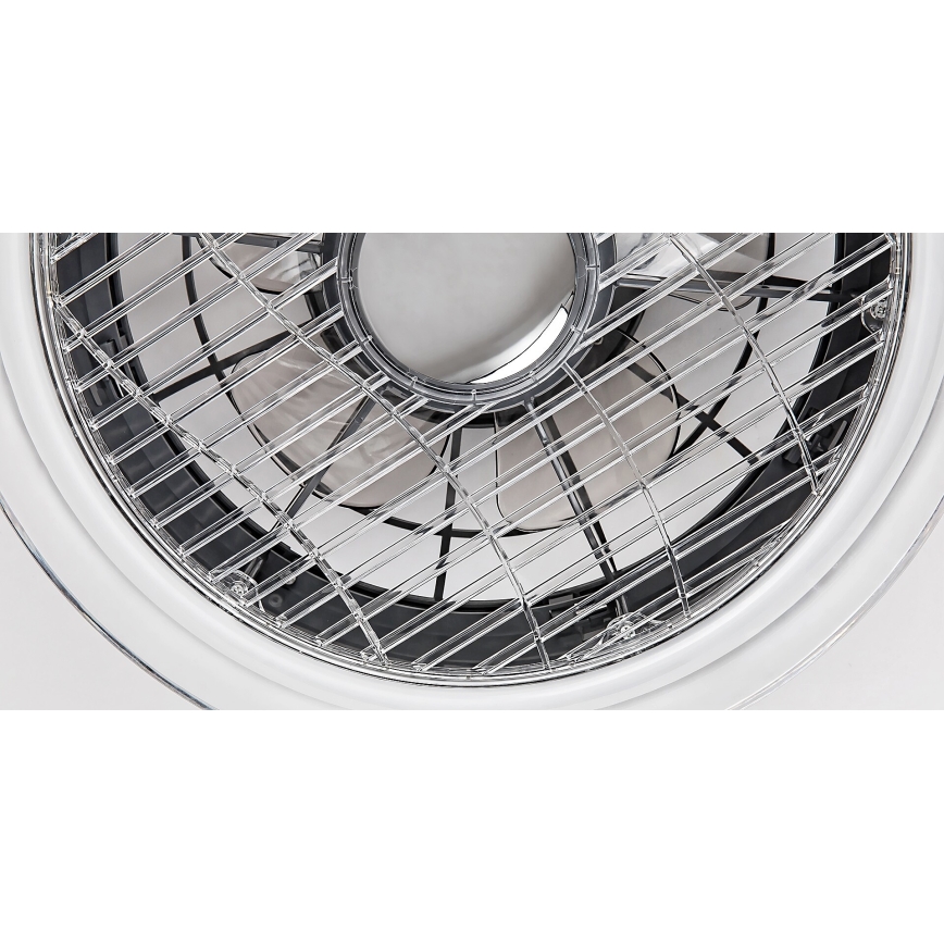 Rabalux - Lámpara de techo LED regulable con ventilador LED/30W/230V 3000-6000K + mando a distancia