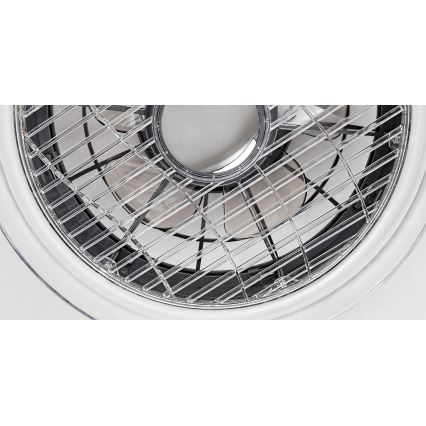 Rabalux - Lámpara de techo LED regulable con ventilador LED/30W/230V 3000-6000K + mando a distancia