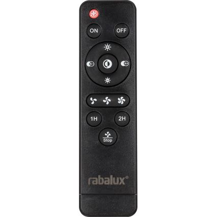 Rabalux - Lámpara de techo LED regulable con ventilador LED/30W/230V 3000-6000K + mando a distancia