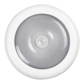 Rabalux - Lámpara LED nocturna con sensor LED/0,5W/3xAAA 4000K
