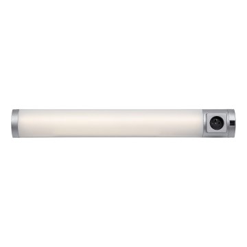 Rabalux - Lámpara LED para debajo del mueble de cocina con enchufe LED/8W/230V 4000K 68 cm plata