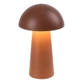 Rabalux - Lámpara LED regulable recargable con control táctil para exterior LED/1,5W/5V IP44 1200 mAh USB marrón