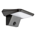 Rabalux - Lámpara solar LED con sensor LED/10W/3,7V IP44 1200 mAh