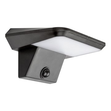 Rabalux - Lámpara solar LED con sensor LED/10W/3,7V IP44 1200 mAh
