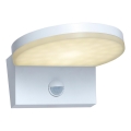 Rabalux - LED Aplique para exterior con sensor LED/9W/230V 2700/4000/6500K IP54 blanco