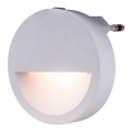 Rabalux - LED Luz nocturna con sensor crepuscular LED/0,5W/230V 3000K diá. 65 mm