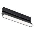 Rabalux - LED Plafón para sistema de raíles monofásico LED/12W/24V 4000K 22 cm negro