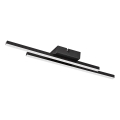 Rabalux - Luminaria de techo LED/12W/230V 3000K negra