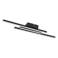 Rabalux - Luminaria de techo LED/18W/230V 3000K negro