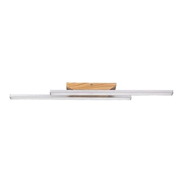 Rabalux - Luminaria de techo LED 21W/230V 4000K, acabado en haya, longitud 80 cm