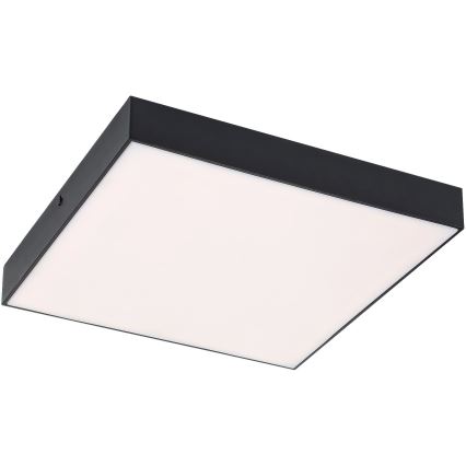 Rabalux - LED luminaria de techo LED/24W/230V 2800-6000K IP44 negro 30x30 cm